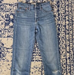 Madewell Women's Skinny Jeans in Light Blue